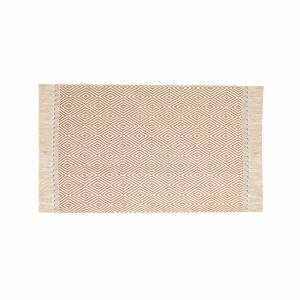 Tapete Diamante 50x70cm Rafia Artesanal Teares