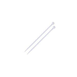 Abraçadeira 3,6x140mm Nylon Branco 20 Peças Bemfixa