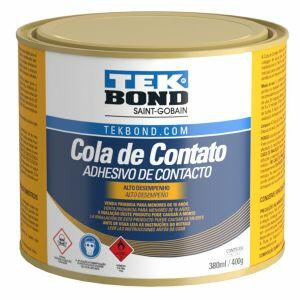 Cola de Contato 400g Amarelo Colônia Tekbond
