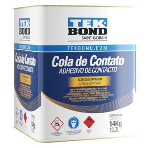 Cola de Contato Tekbond 14kg Amarelo Colônia