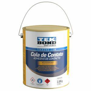 Cola de Contato Tekbond 2,8kg Amarelo Colônia