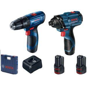 Furadeira Parafusadeira de Impacto Bateria 12V GSB 120-LI + GDR 120-LI Bosch