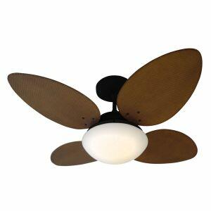 Ventilador de Teto Vime Mogno 4 Pás Aliseu