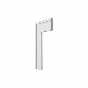 Guarnição Poliestireno Santa Luzia  52 GN|B 5cmx2,4m Branco