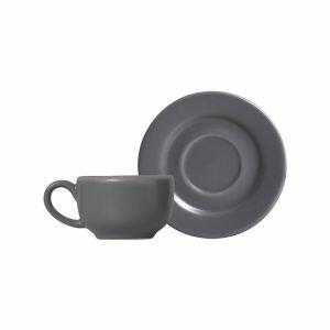 Xícara de Café com Pires Chumbo 100ml Casa&Ideia