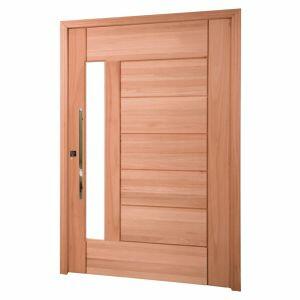Porta Pivotante Madeira Eucalipto Grandis Cruzeiro Lira Neo 2,10x1,00m Porta Pivotante Madeira Eucalipto Grandis Cruzeiro Lira Neo 2,10x1,00m