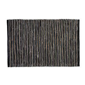 Tapete 1,20x1,80m Madox Preto Diagonal