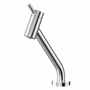 Torneira para Banheiro de Mesa Bica Média 1/2" Nova Lóggica Cromado Docol