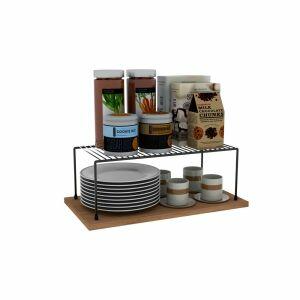 Organizador para Armário Dicarlo Móveis Elegance Grande Preto