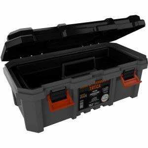 Caixa Plástica para Ferramentas Tática 18,3" Cinza Metasul