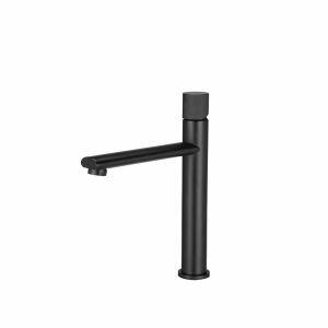 Torneira Misturador Monocomando para Banheiro de Mesa Bica Alta 1/2" Senda Preto Addra