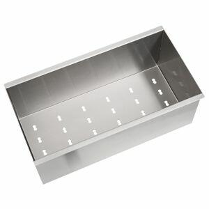 Cesto Escorredor Profundo Tramontina Inox Escovado Retângular