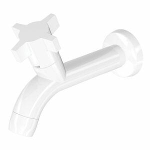 Torneira de Lavanderia para Cozinha Lorenzetti 1/2" 1132 F64 Branca
