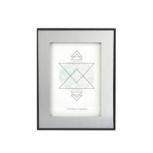Porta Retrato Diagonal Silver Classic 6x8cm