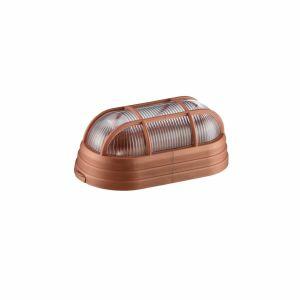 Luminária Tartaruga Dital Mini 1 Lâmpada com Grade Cobre