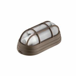 Luminária Tartaruga Dital Mini 1 Lâmpada com Grade Marrom