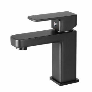 Torneira Misturador para Banheiro 1/2" Preto Meber