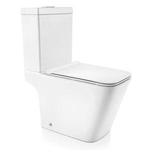 Kit Vaso Sanitário com Caixa Acoplada Acionamento Duplo 3/6L Vougan Branco Docol