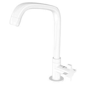 Torneira de Mesa para Cozinha 1167 F34 1/2" Branco Lorenzetti