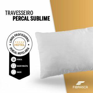 Travesseiro Percal Sublime 50x70cm Fibrasca Travesseiro Percal Sublime 50x70cm Fibrasca