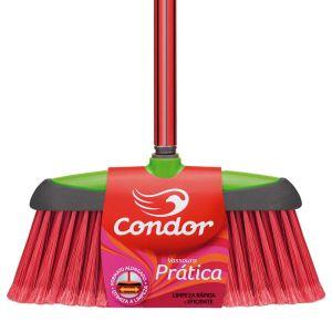 Vassoura Multiuso Prática Vermelha V-7 Condor