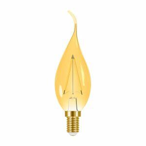Lâmpada LED Filamento Taschibra Vela Bica Torcido E14 3W