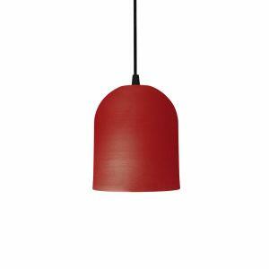 Pendente Taschibra 1 Lâmpada Mug E27 Vermelho Fosco