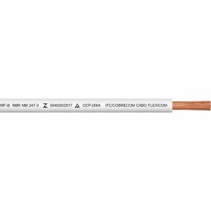 Cabo Flexivel 1,5mm 100m 450/750v Branco Cobre Cobrecom