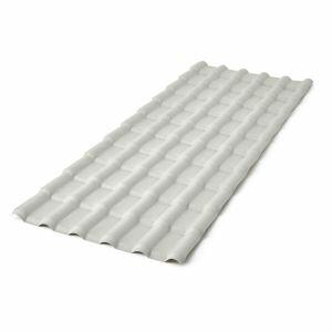 Telha PVC Tubozan Plan 88x242cm Concreto