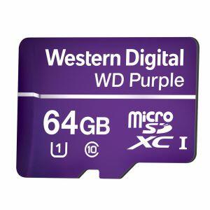 Micro SD Intelbras WD Purple 64GB 32TBW
