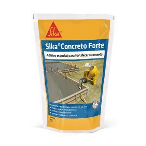Aditivo Concreto Forte 1 Litros Marrom Escuro Sika