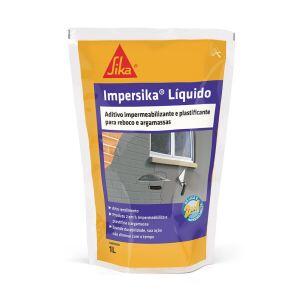 Aditivo Sika Impersika 1L Branco Aditivo Sika Impersika 1L Branco