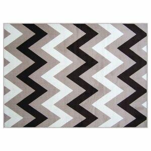 Tapete J Serrano 1,33x1,9m Renaissance Geométrico Zigzag Taupe