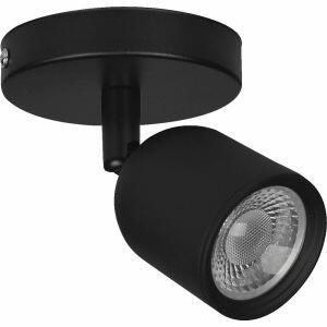 Spot Led de Sobrepor Elegance 7W 3000K Bivolt Preto Luz Amarela Avant