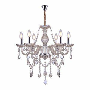 Lustre Taschibra Glam 6 Lâmpadas E14