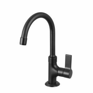 Torneira para Banheiro 1190 C36 1/2" Preto Fosco Meber