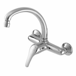 Torneira Misturador Monocomando de Parede para Cozinha Meber 7006 C70 1/2" Cromado Torneira Misturador Monocomando de Parede para Cozinha Meber 7006 C70 1/2" Cromado