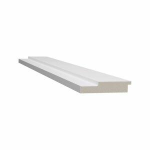 Ripa Santa Luzia Multilinha Branco 2,80x7,5cm 2 Peças