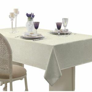 Toalha de Mesa Quadrada Dohler Athenas Eliete 140x140cm 4 Lugares
