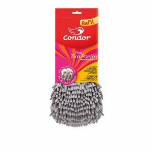 Refil Mop Tira Poeira Cinza Condor Refil Mop Tira Poeira Cinza Condor