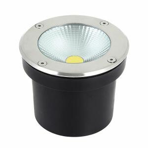 Spot LED Floor 37909 10W Preto Luz Amarela Bronzearte Spot LED Floor 37909 10W Preto Luz Amarela Bronzearte