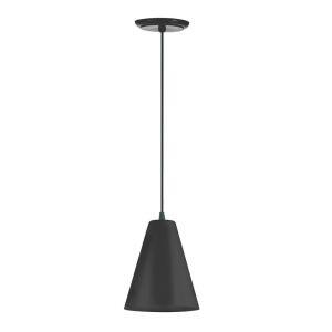 Pendente Dital 1 Lâmpada Loft E27 Preto 312/1 PR