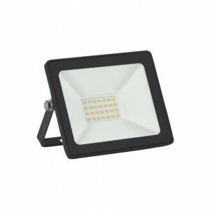 Refletor LED Taschibra Slim 30W Preto Luz Verde