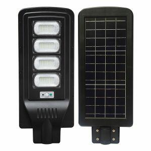 Luminária LED Solar Taschibra Sun 80W Preto