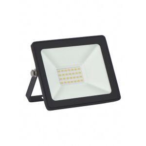 Refletor LED Slim 100W 6500K Preto Luz Branca Taschibra