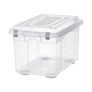 Caixa Organizadora Sanremo Top Stock 16,7L 40x27x23cm Cristal