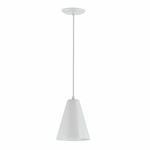 Pendente Dital 1 Lâmpada Loft E27 Branco 312/1 BR