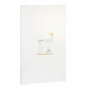 Plafon LED Slim 50W 6500K 50cm Retangular Luz Branca Vitralux
