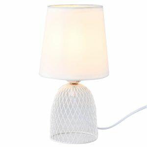 Abajur Lâmpada Glenda E27 40W Branco Taschibra Abajur Lâmpada Glenda E27 40W Branco Taschibra