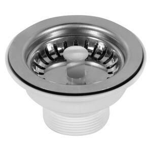 Válvula Americana VA8 3.1/2" Inox Branco Astra